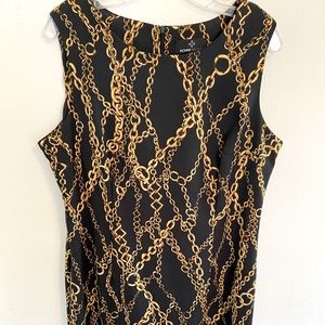 Ronni Nicole Sheath Chainlink Dress